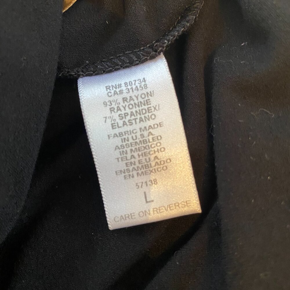 BCBG Maxazria Black Spaghetti Strap Top - Picture 5 of 5